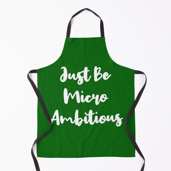 Item preview, Just Be Micro Ambitious | Life | Quotes | Emerald Green designed and sold by Wintre2.