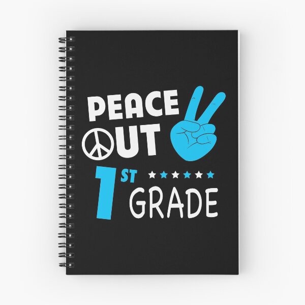 Item preview, peace out 1st grade designed and sold by Dahiss.