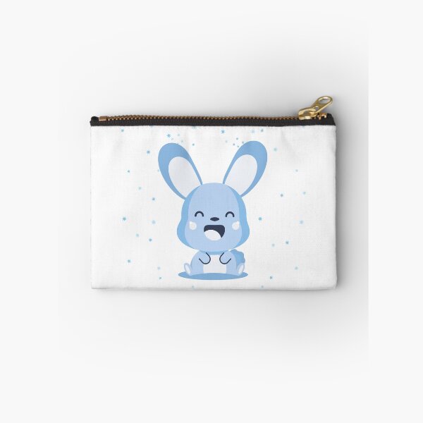 Item preview, blue kids blue child animal cute design cute rabbit rabbit designed and sold by MeryemSpace.