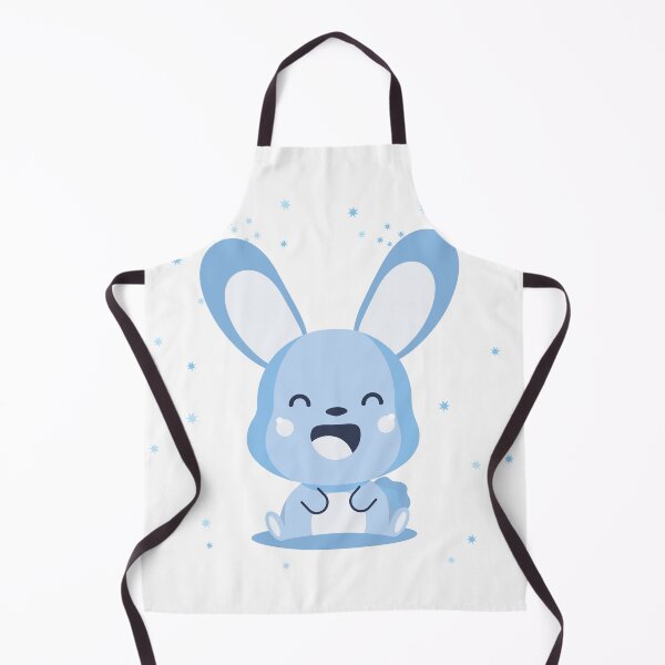 Item preview, blue kids blue child animal cute design cute rabbit rabbit designed and sold by MeryemSpace.