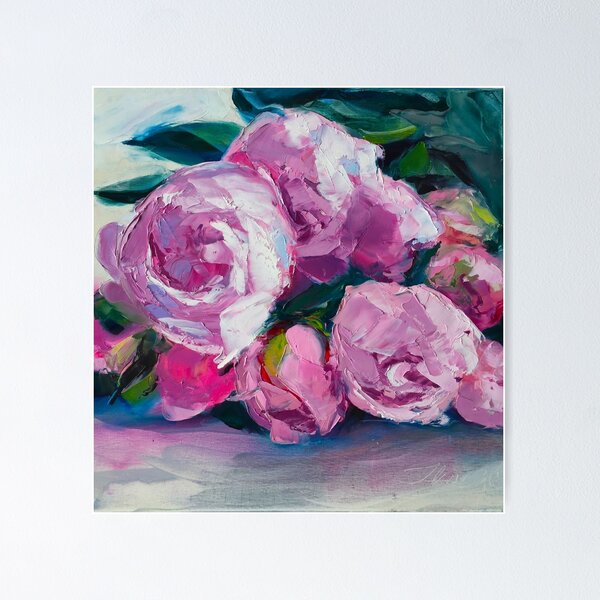 Item preview, Peonies Bouquet designed and sold by ilzedesign.