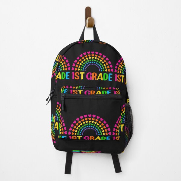 Item preview, 1st Grade Rainbow Heart Color designed and sold by SpecialGift79.
