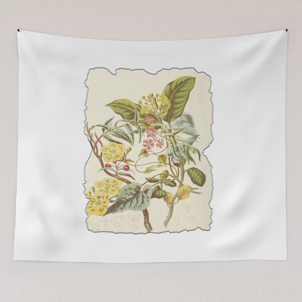 Item preview, Vintage Botanical Floral Flower Plant Art Drawing designed and sold by PodiShawna.
