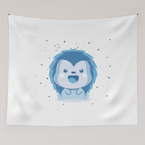 Item preview, blue kids blue child animal cute design cute Hedgehog designed and sold by MeryemSpace.