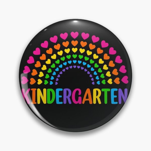 Item preview, Kindergarten Rainbow Heart Color designed and sold by SpecialGift79.