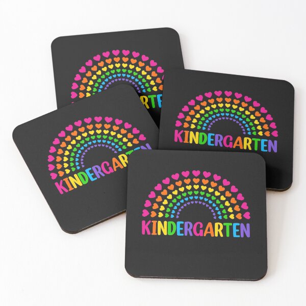 Item preview, Kindergarten Rainbow Heart Color designed and sold by SpecialGift79.