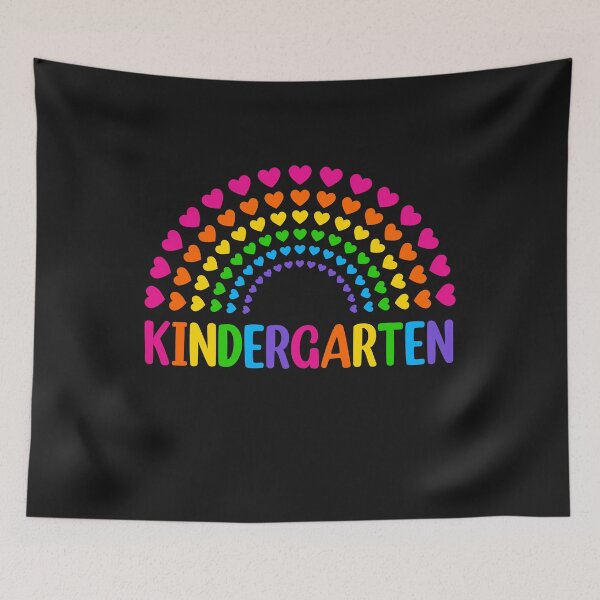 Item preview, Kindergarten Rainbow Heart Color designed and sold by SpecialGift79.