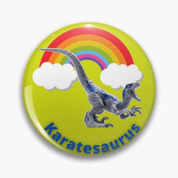 Item preview, Karatesaurus in Rain Kids - Karatesaurus designed and sold by Badowolf.