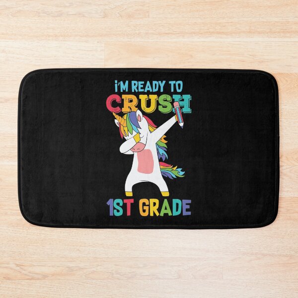 Item preview, i'm ready to crush 1st grade funny dabbing unicorn designed and sold by Dahiss.