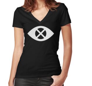 Women's Fitted V-Neck T-Shirt