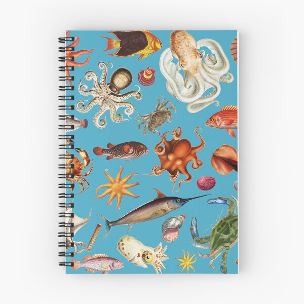 Aperçu de l'œuvre Modèle d'illustration de la vie marine sous-marine océan bleu créée et vendue par theimagezone.