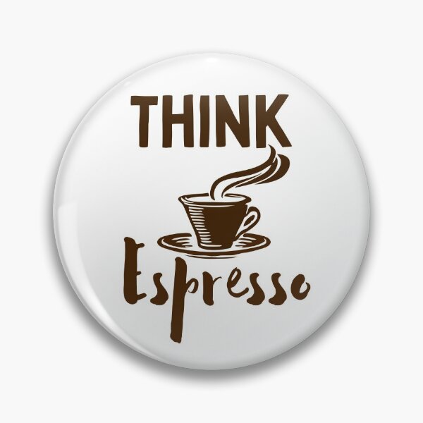 Item preview, Think espresso  caffeine addiction gift T shirt  designed and sold by Canfy Girl.