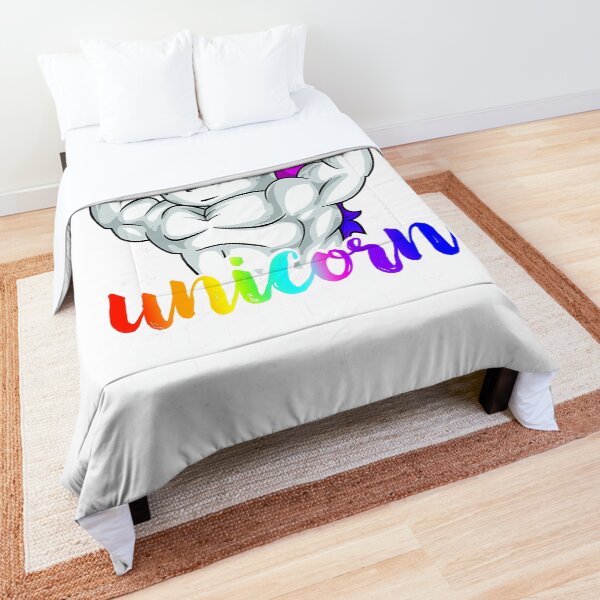 Unicorn Security Dont Mess With My Sister Funny Brother Comforter