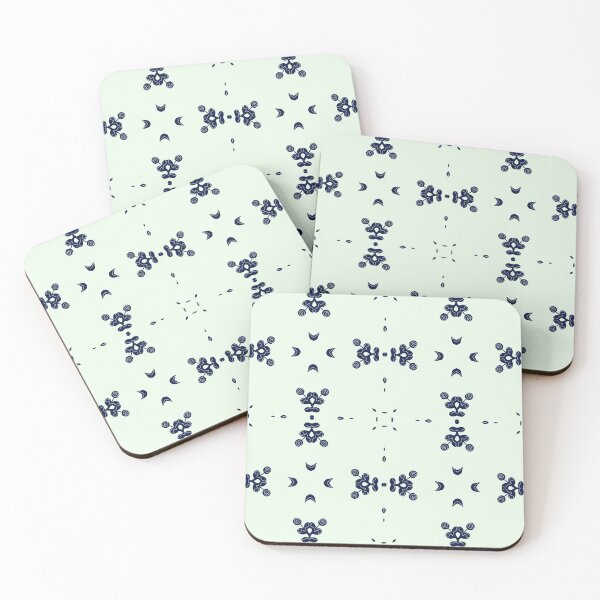 Item preview, Cute flower - four pattern designed and sold by AfterPatterns.