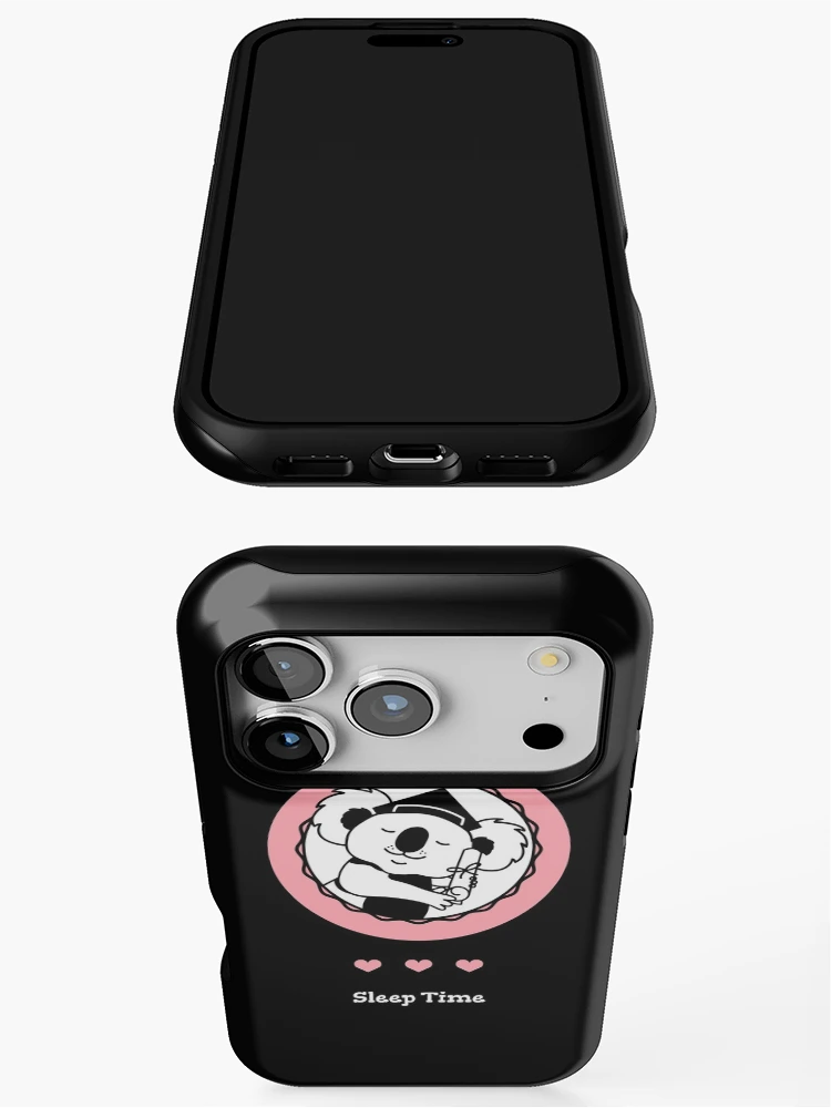 Thumbnail 3 of 4, iPhone Case, Night Time Sleep Time designed and sold by Rene-Greff.