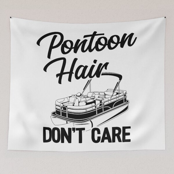 Item preview, Pontoon Hair Don't Care Funny Pontoon designed and sold by Stronzi.