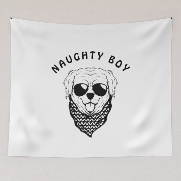 Item preview, Naughty Boy Golden Retriever designed and sold by phuongshirt.