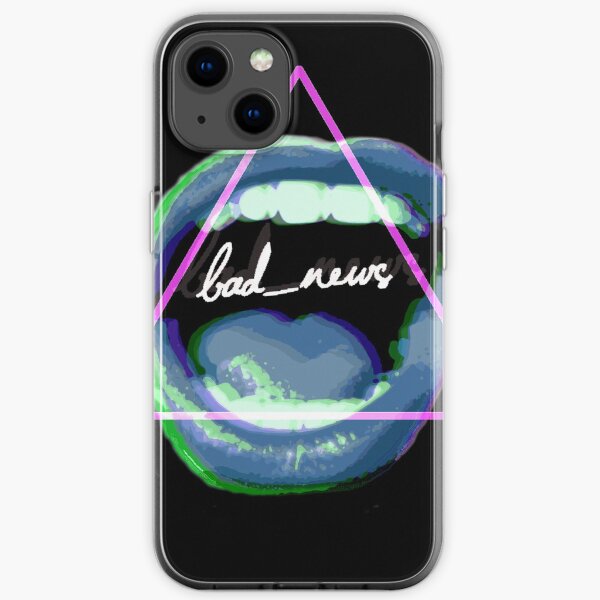 Bad_news like a sucker punch iPhone Soft Case