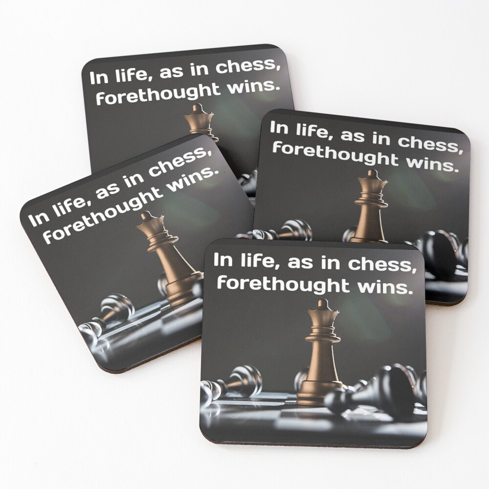 Item preview, Coasters (Set of 4) designed and sold by GambitChess.