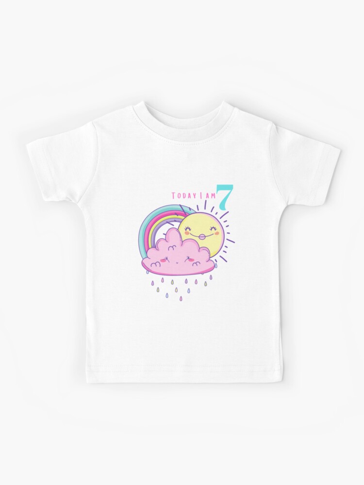 Rainbow Kids For kids Birthday T-Shirt 