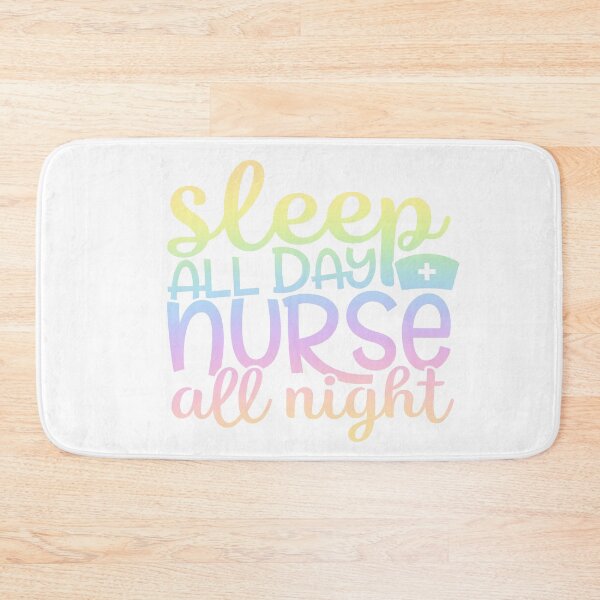 Item preview, Nurse all night - funny/inspirational nurse gift designed and sold by PickaSticka.