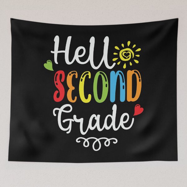 Item preview, hello 2nd grade designed and sold by Dahiss.