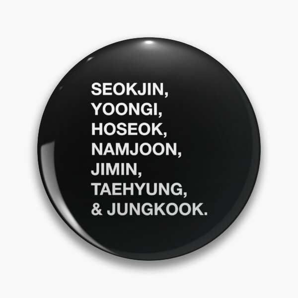 Item preview, Bts T-ShirtBTS names designed and sold by GravaLamb.