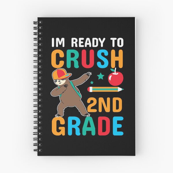Item preview, i'm ready to crush 2nd grade funny dabbing sloth designed and sold by Dahiss.