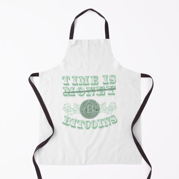Item preview, Time is Bitcoins Funny Trader Crypto BTC Mining  ( Original Design )  designed and sold by Tirzah1995.