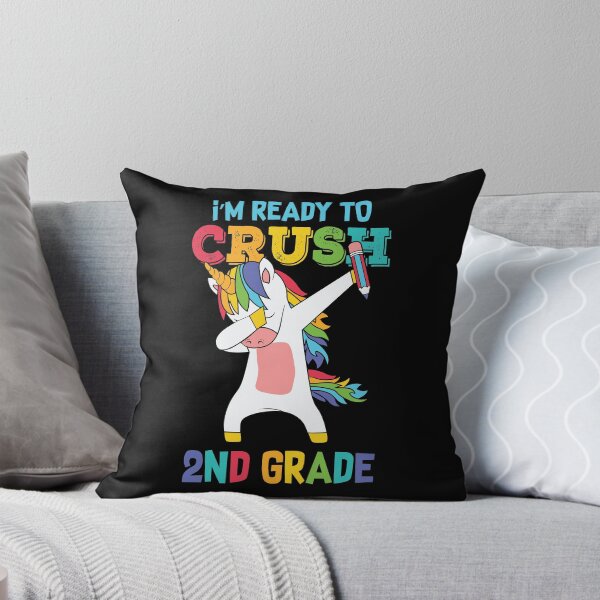Item preview, i'm ready to crush 2nd grade funny dabbing unicorn designed and sold by Dahiss.