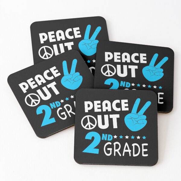 Item preview, peace out 2nd grade designed and sold by Dahiss.