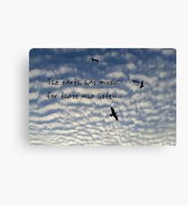 Earth Canvas Print