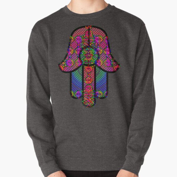 Hamza / Hamsa / Hamesh à la main Sweatshirt épais