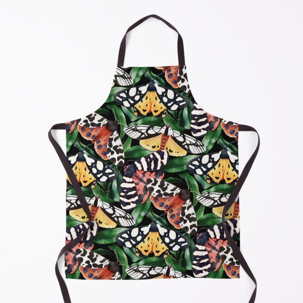 Item preview, Moonlit Garden Tiger Moths designed and sold by Perrin Le Feuvre.