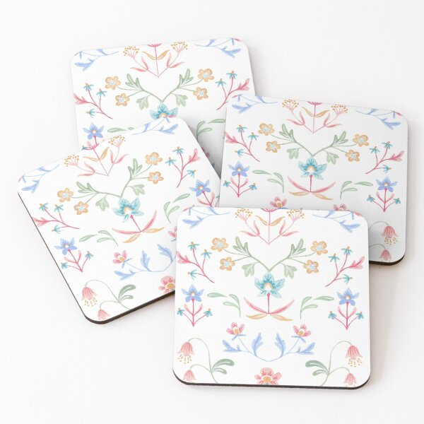 Item preview, Folk Floral Painting designed and sold by luminastudio.