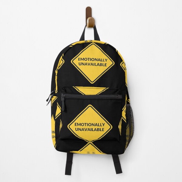 Item preview, Emotionally unavailable Road Sign designed and sold by Kei-O-kay.