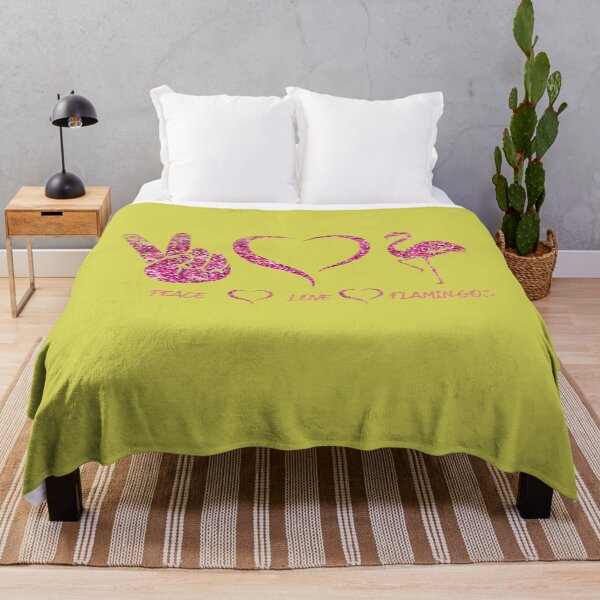 Item preview, Peace Love Flamingo designed and sold by EverydaySu.