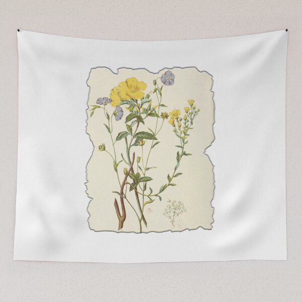 Item preview, Vintage Botanical Floral Flower Plant Art Drawing designed and sold by PodiShawna.