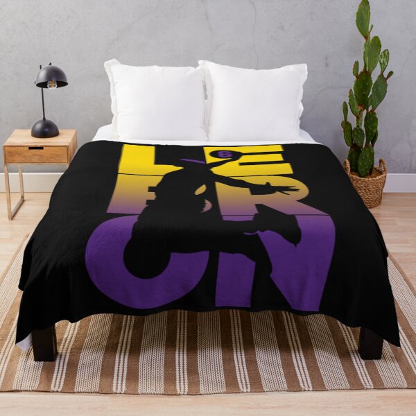 Item preview, Lebron James T-ShirtLebron James Dunking 6 Lakers designed and sold by GravaLamb.