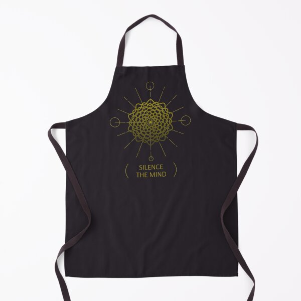 Item preview, Silence The Mind mandala zen quote spiritual gifts designed and sold by KiriBrero.
