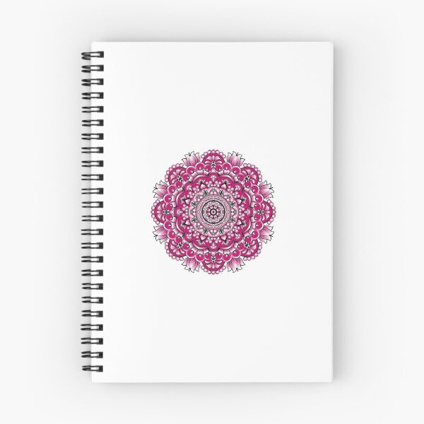 Artikelvorschau, Mandalaart in Rosa entworfen und verkauft von ManvithaK.