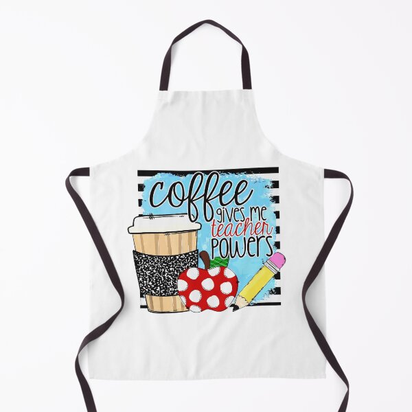 Item preview, Coffee gives me teacher powers designed and sold by SpecialGift79.