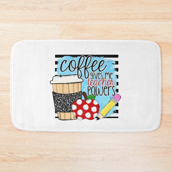 Item preview, Coffee gives me teacher powers designed and sold by SpecialGift79.