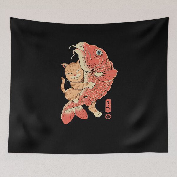 Item preview, Cat Catching Carp designed and sold by vincenttrinidad.