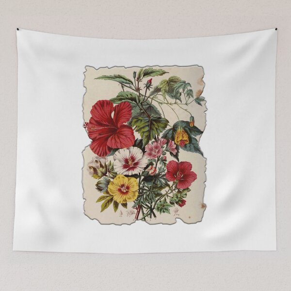 Item preview, Vintage Botanical Floral Flower Plant Art Drawing designed and sold by PodiShawna.