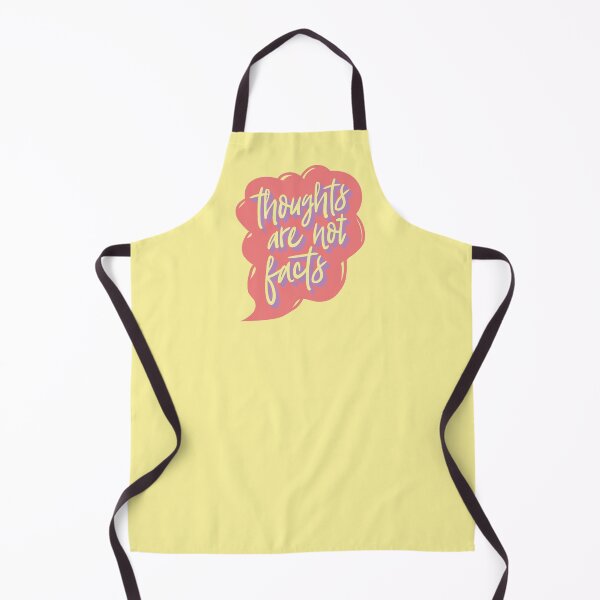 Item preview, Thoughts are not facts | Mindful colorful typography 01 designed and sold by MamSelle.