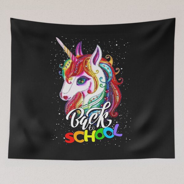 Item preview, Bạck to School Unicorn designed and sold by SpecialGift79.
