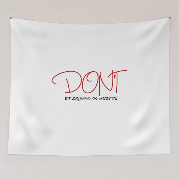 Item preview, Don't be second to anyone t-shirt designed and sold by Frangi_Pane_ Magazine.