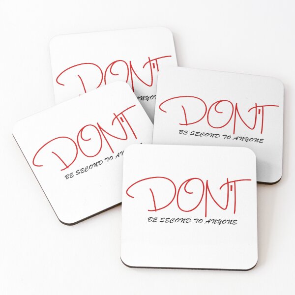 Item preview, Don't be second to anyone t-shirt designed and sold by Frangi_Pane_ Magazine.