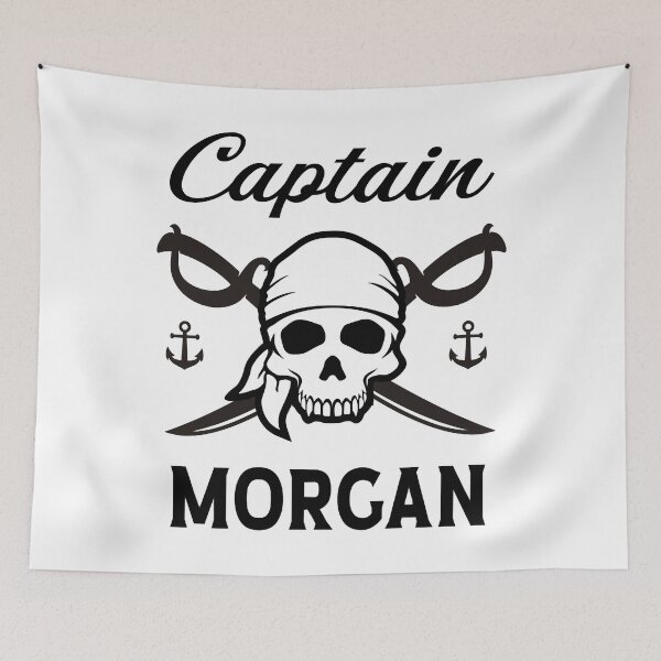 Item preview, Lover Gifts Personalized Name Gift Captain Morgan Fitted Christmas designed and sold by BernadineBeahan.